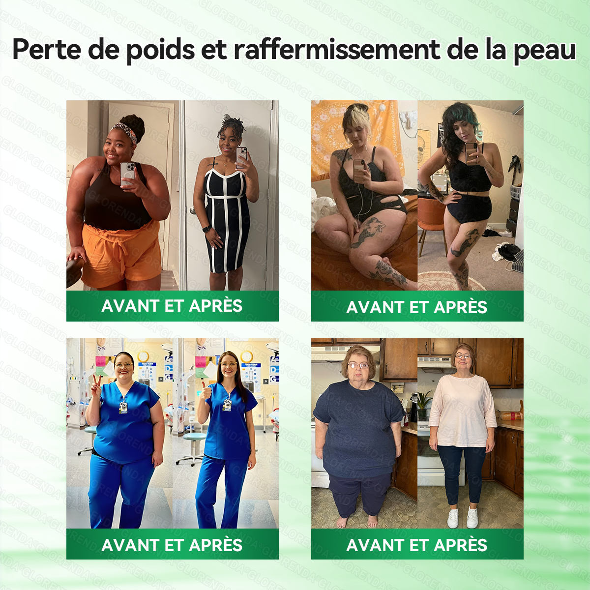 Boutique officielle 🪄 𝐆𝐋𝐎𝐑𝐄𝐍𝐃𝐀® Moringa · Berbérine + NAD+ – Patch Microneedle Nano Avancé 10-en-1 (1×/jour, résultats visibles en 7 jours) | Obésité, relâchement cutané, apnée du sommeil, articulations, etc.