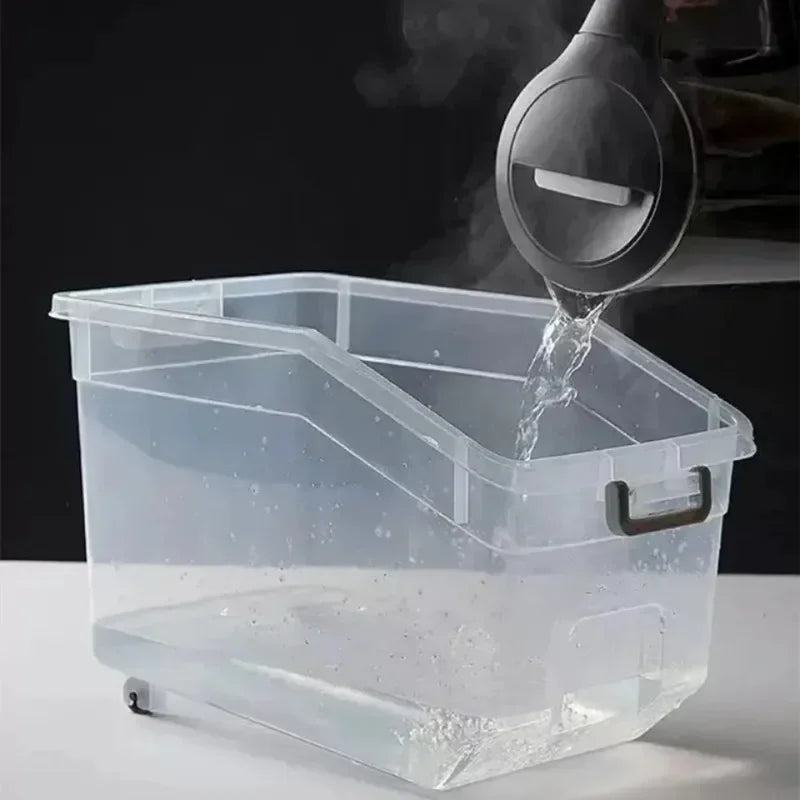 10KG Dry Food Dispenser – Airtight Storage Container with Lid